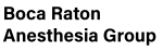 Boca Raton Anesthesia Group Logo