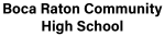 Boca Raton Community High School Logo